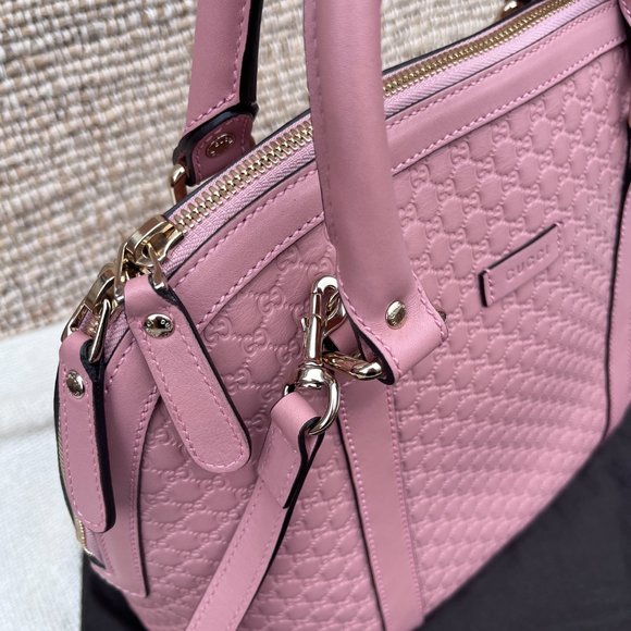 GG Microguccissima Mini Dome Bag Soft Pink - Picture 5 of 11